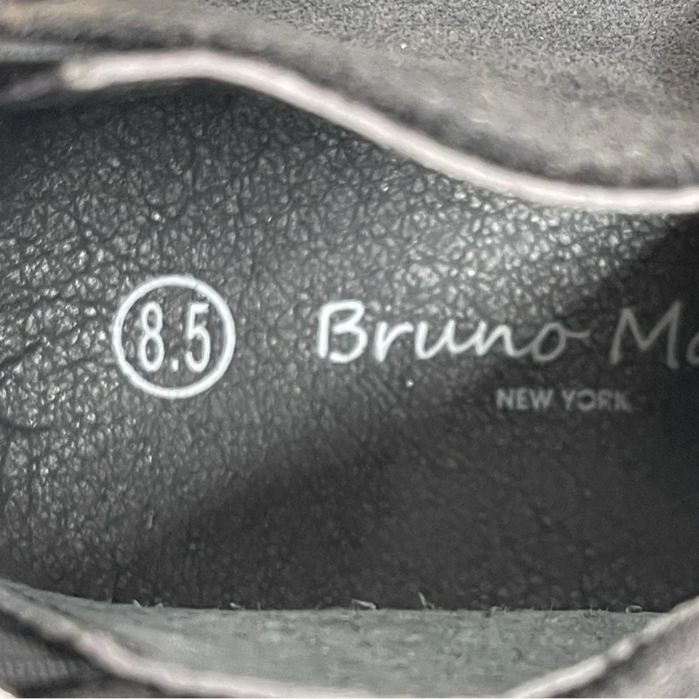 Bruno Marc Black Men's Suede Shoes sizes 6.5,7,8.5 & 12 NEW